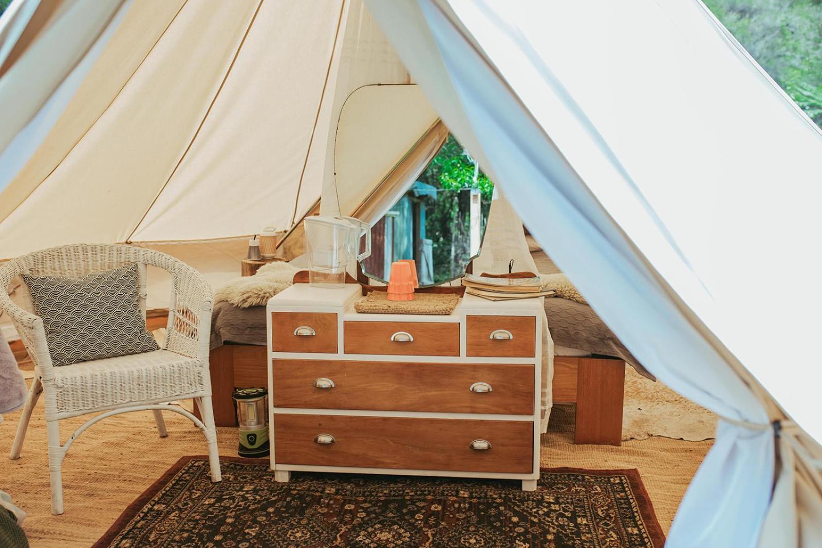Golden Bay Glamping Hotel Takaka Exterior foto